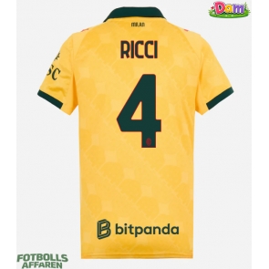 AC Milan Samuele Ricci #4 Tredje Tröja Kvinnor 2025-26 Kortärmad